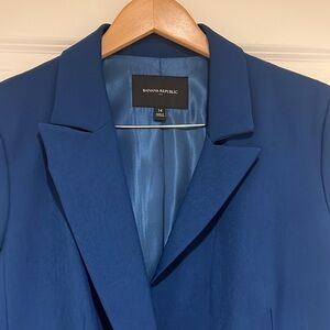 Banana Republic Factory | Sculpted Suit Blazer | Size 14 | Regular |